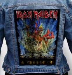 iron maiden 2 - Photo Quality Printed Back Patch