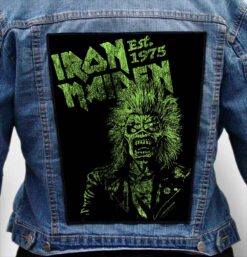 iron maiden 4 - Photo Quality Printed Back Patch