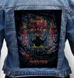 iron maiden 8 - Photo Quality Printed Back Patch