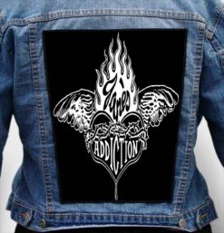 janes addiction 1 - Photo Quality Printed Back Patch