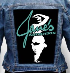 janes addiction 11 - Photo Quality Printed Back Patch