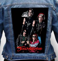 janes addiction 12 - Photo Quality Printed Back Patch