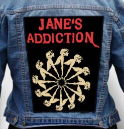 janes addiction 14 - Photo Quality Printed Back Patch