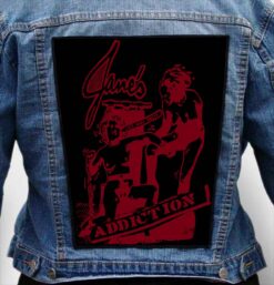 janes addiction 16 - Photo Quality Printed Back Patch