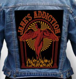 janes addiction 17 - Photo Quality Printed Back Patch