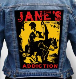 janes addiction 20 - Photo Quality Printed Back Patch