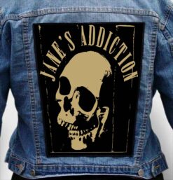 janes addiction 22 - Photo Quality Printed Back Patch
