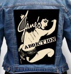 janes addiction 23 - Photo Quality Printed Back Patch