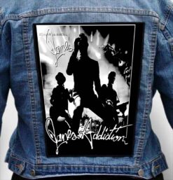 janes addiction 3 - Photo Quality Printed Back Patch