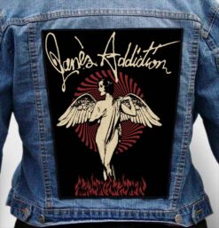 janes addiction 5 - Photo Quality Printed Back Patch