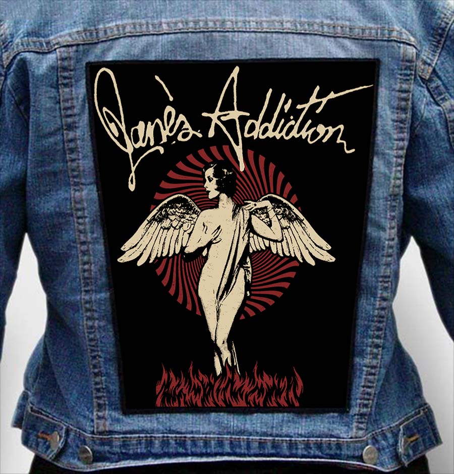 janes addiction 5 - Photo Quality Printed Back Patch