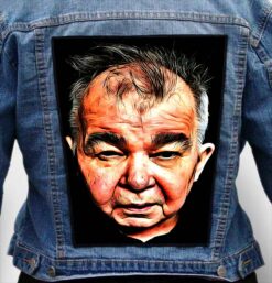 john prine 1 - Photo Quality Printed Back Patch