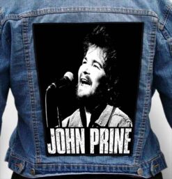 john prine 10 - Photo Quality Printed Back Patch