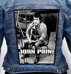 john prine 2 - Photo Quality Printed Back Patch