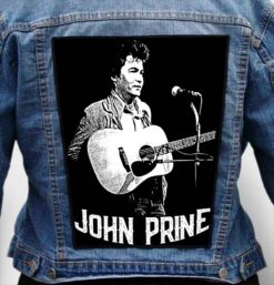 john prine 7 - Photo Quality Printed Back Patch