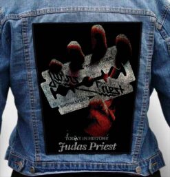 judas priest 1 - Photo Quality Printed Back Patch