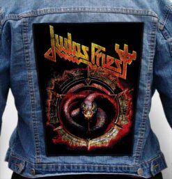 judas priest 3 - Photo Quality Printed Back Patch