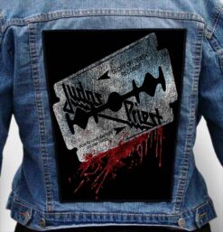 judas priest 5 - Photo Quality Printed Back Patch