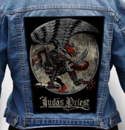 judas priest 8 - Photo Quality Printed Back Patch