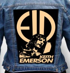 keith emerson 1 - Photo Quality Printed Back Patch
