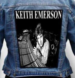 keith emerson 10 - Photo Quality Printed Back Patch