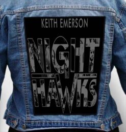 keith emerson 3 - Photo Quality Printed Back Patch