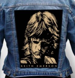 keith emerson 5 - Photo Quality Printed Back Patch