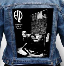keith emerson 6 - Photo Quality Printed Back Patch