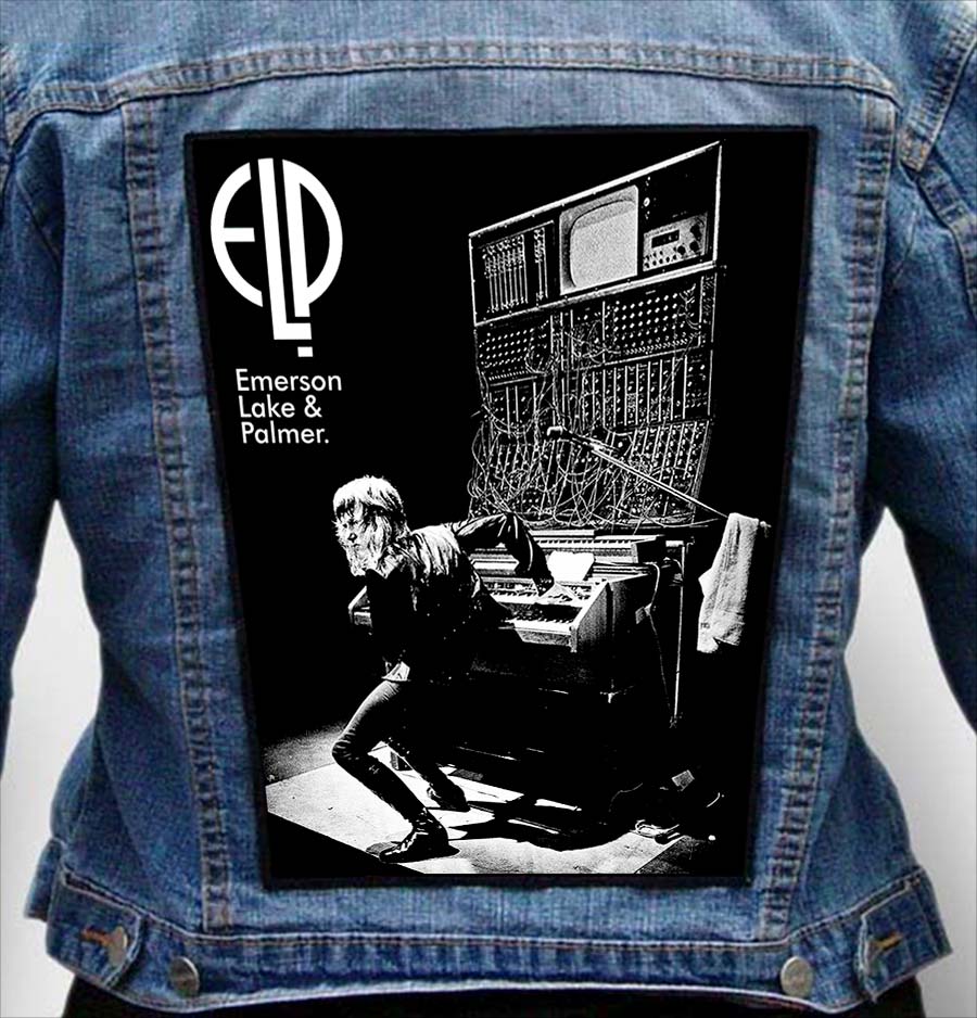 keith emerson 6 - Photo Quality Printed Back Patch