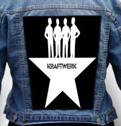 kraftwerk 6 - Photo Quality Printed Back Patch