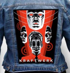 kraftwerk 9 - Photo Quality Printed Back Patch