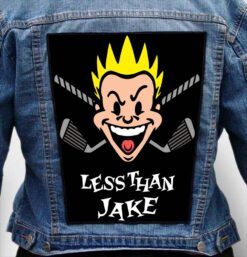 less than jake 1 - Photo Quality Printed Back Patch