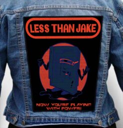 less than jake 15 - Photo Quality Printed Back Patch