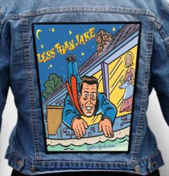 less than jake 17 - Photo Quality Printed Back Patch