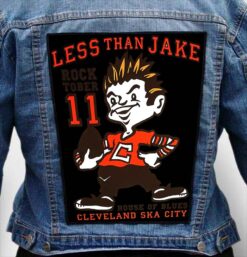 less than jake 18 - Photo Quality Printed Back Patch