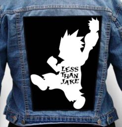 less than jake 2 - Photo Quality Printed Back Patch