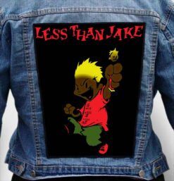 less than jake 21 - Photo Quality Printed Back Patch