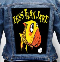 less than jake 25 - Photo Quality Printed Back Patch