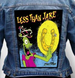 less than jake 27 - Photo Quality Printed Back Patch