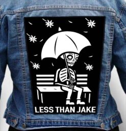 less than jake 4 - Photo Quality Printed Back Patch