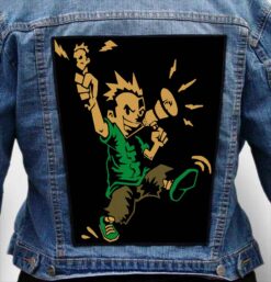 less than jake 7 - Photo Quality Printed Back Patch