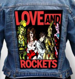 love and rockets 10 - Photo Quality Printed Back Patch