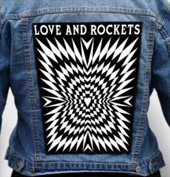 love and rockets 2 - Photo Quality Printed Back Patch