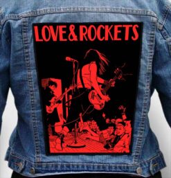 love and rockets 3 - Photo Quality Printed Back Patch