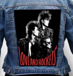 love and rockets 4 - Photo Quality Printed Back Patch
