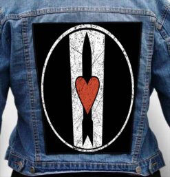 love and rockets 5 - Photo Quality Printed Back Patch