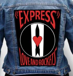 love and rockets 7 - Photo Quality Printed Back Patch