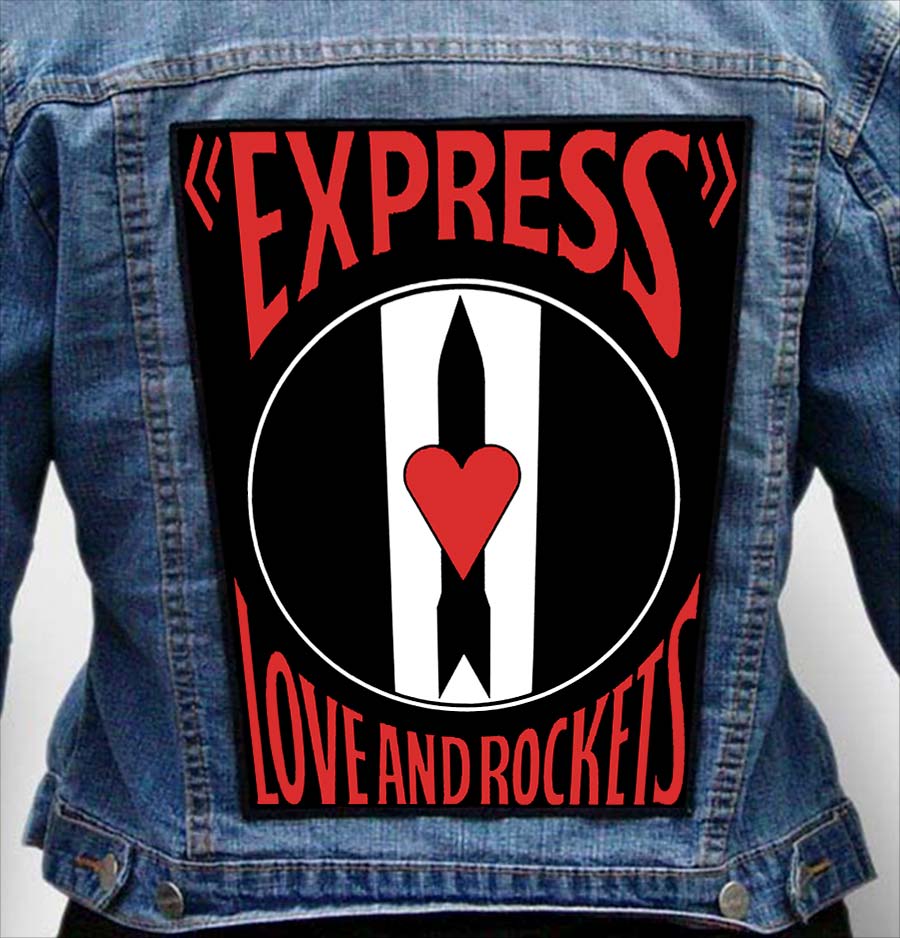 love and rockets 7 - Photo Quality Printed Back Patch