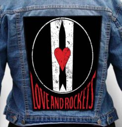 love and rockets 8 - Photo Quality Printed Back Patch