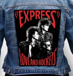 love and rockets 9 - Photo Quality Printed Back Patch